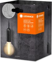 LEDVANCE Vintage 1906® hanglamp ROND E27, zwart