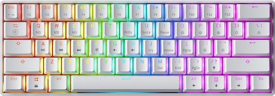 Guffercty kred GTSP Gk61 Mechanisch Toetsenbord Gaming 60% Procent Guffercty kred GTSP Gk61 Mechanisch Toetsenbord Gaming 60% Procent
