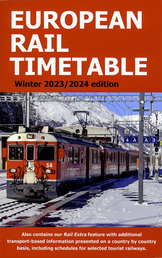 European Rail Timetable - European Rail Timetable Winter 2023/2024 ...