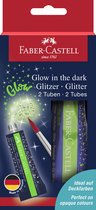 Faber-Castell glitterverf - Glow in the dark - 2x12ml - FC-125092
