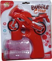 Bellen blaas Bubble Fun MOTOR Rood - met licht en geluid
