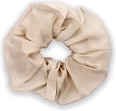 Lajetti - 100% Zijden Scrunchie Champagne - Moerbei Zijde Haarelastiek