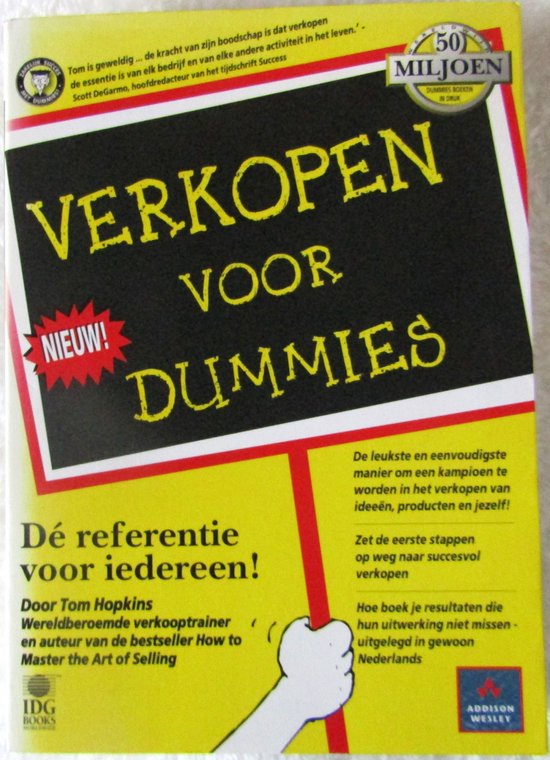 Foto: Verkopen voor dummies