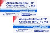 Healthypharm Allergietabletten HTP Cetirizine diHCI 10 mg - 2 x 30 tabletten