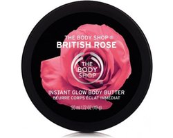 The Body Shop British Rose Instant Glow Body Butter 50ml