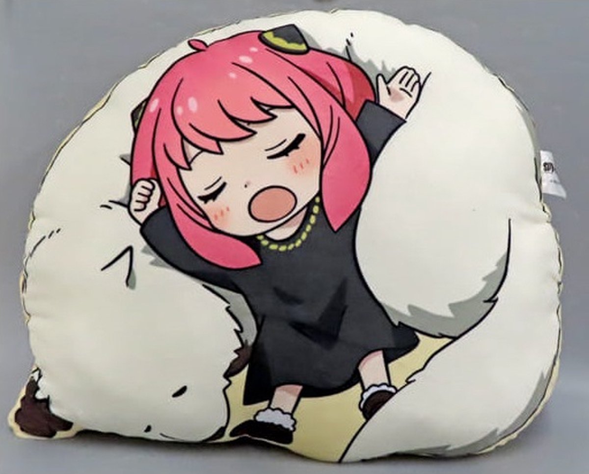 Spy x Family - Knuffelkussen - Anya & Bond Kussen - Taito - Japans Kussen