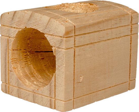 Duvoplus - Hok - Knaagdier - Houten Schatkist Knaagdierenspeeltje - 1st