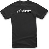 Alpinestars Ride 3.0 T-shirt Met Korte Mouwen Zwart L Man