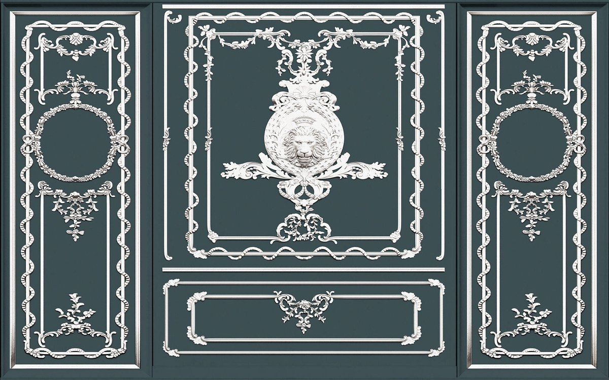 Fotobehang - Classy Castle 400x250cm - Vliesbehang