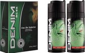 Denim Musk - SET - Eau de Toilette 100 ml & Deo Spray 2 x 150 ml