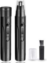 Modito 2-in-1 Neustrimmer Premium - Baard en Oorhaar trimmer - Neushaartrimmer voor mannen en vrouwen - Usb Oplaadbaar