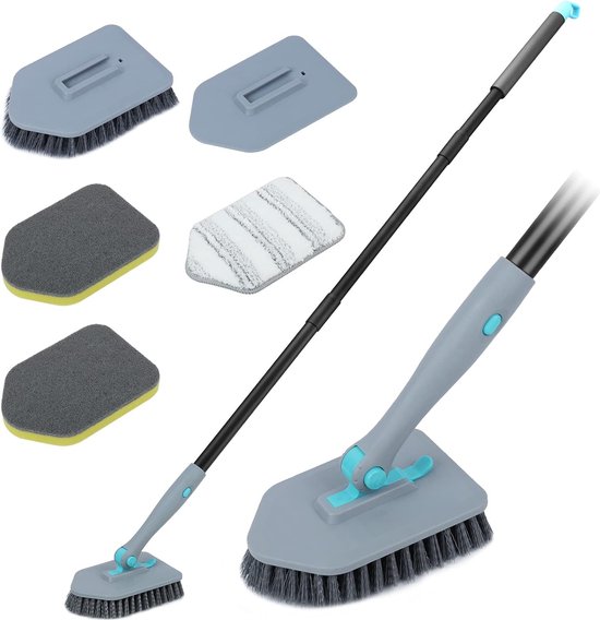 Aceshop Elektrische draaiende schrobber, draadloze