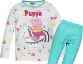 Pyjama Peppa Pig - 100% coton - Peppa Big pyjama coeurs - taille 110