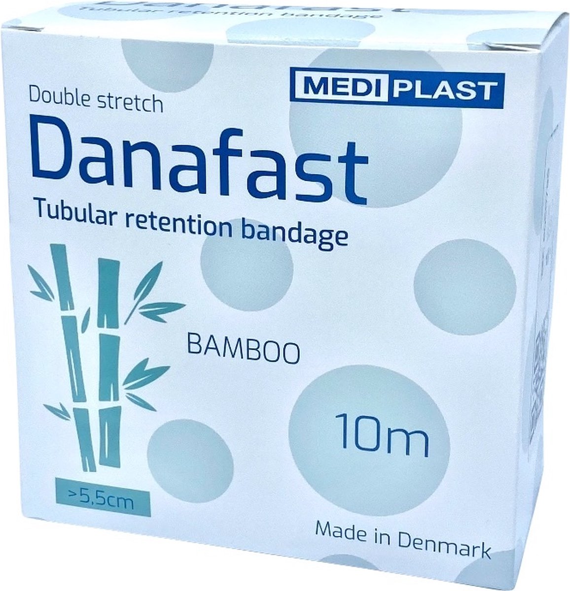 Goedkoopste Danafast Bamboe Buisverband Double stretch 5,5cm voeten, handen, armen en kleine benen