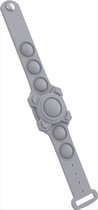 CHPN - Popit armband - Fidget armband - Pop-it - Fidget toy - Ontstressen - Ontprikkelen - Spelen - Overprikkeld - Relaxen - Grijs