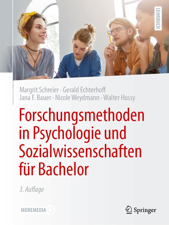 Forschungsmethoden in Psychologie und Sozialwissenschaften f ... - cover