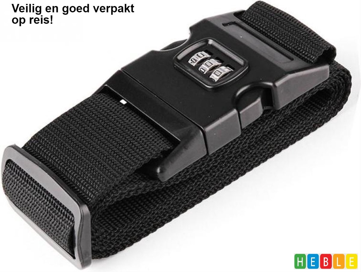 Delock Bagageriem verstelbaar 1,5m (2 stuks) - kopen bij
