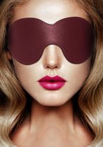 Shots - Ouch! Luxe Oogmasker burgundy