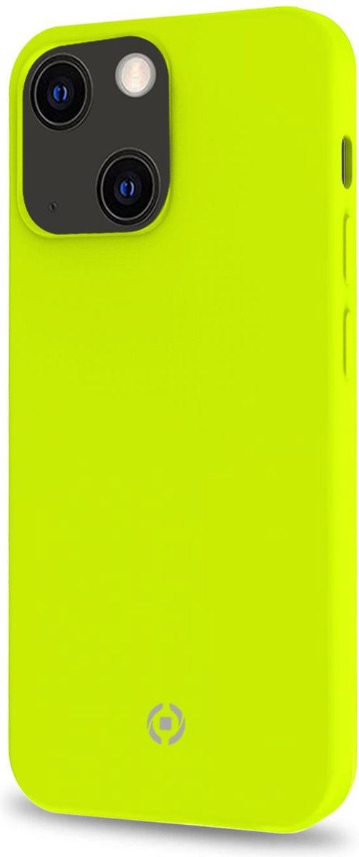 Celly - Cromo Back Cover iPhone 13 - Kunststof - Geel -