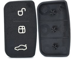 Vervanging Rubber 3 Knoppen Sleutel Geschikt Voor Ford Focus Mondeo C Max S Max Galaxy Fiesta