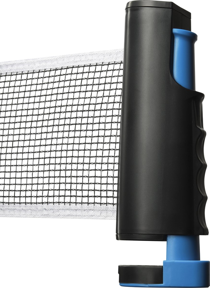 Loki - Professionele tafeltennis set - 4 Tafeltennisbatjes - 6 Balletjes - Pingpong net - Opberghoes met rits — afbeelding 3