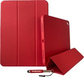 HEM Apple iPad Hoes geschikt voor Apple iPad Air 4 (2020) - 10.9 inch - Rood - Smart Cover / Vouwhoes - met Hoesjesweb styluspen