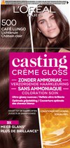 L’Oréal Paris Casting Crème Gloss Lichtbruin 500 - Semi-permanente Haarkleuring Zonder Ammoniak