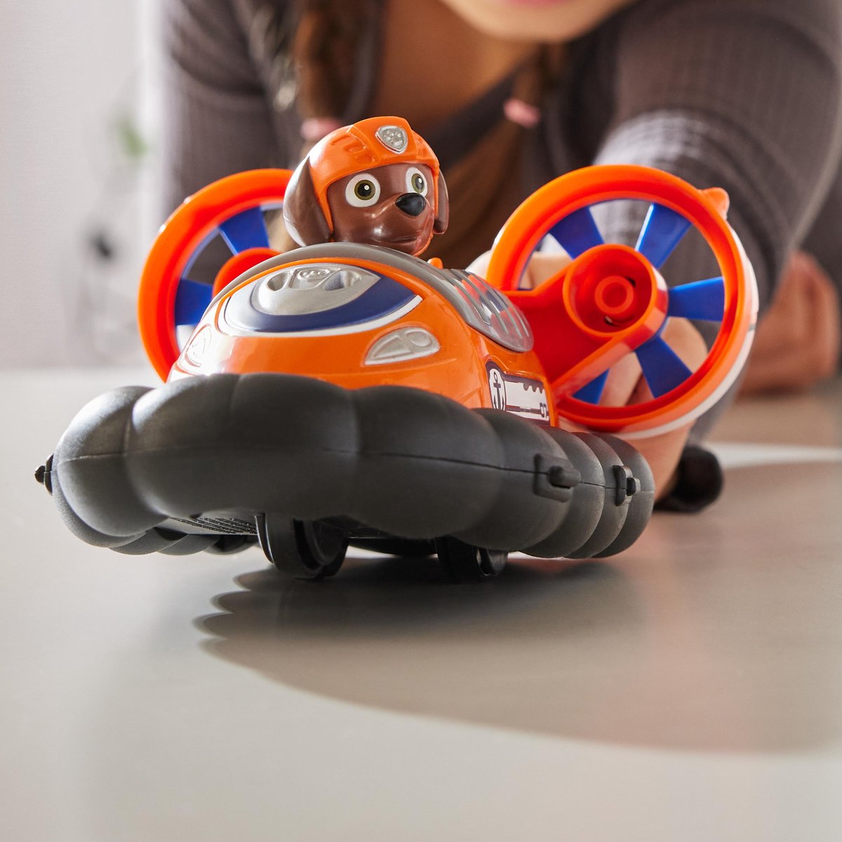 PAW Patrol - Zuma's Hovercraft - speelgoedauto met speelfiguur — afbeelding 7