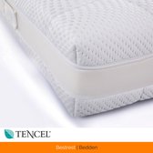 Tencel Pocketveer matras Latex 3000 – ca. 25cm dik- 90x220cm - Bestrest bedden®