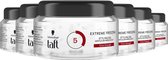 Taft - Extreme Freezing Gel - Pot - 6 x 250ml - Grootverpakking