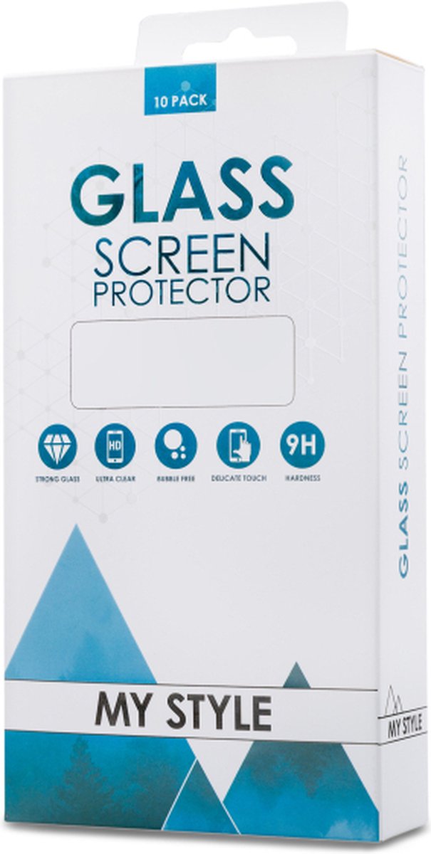 My Style Tempered Glass Screen Protector for Samsung Galaxy S24 Ultra 5G Clear (10-Pack)