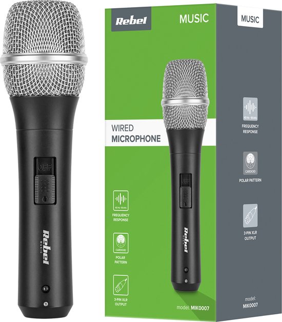 Microphone à Main Professionnel Dynamique