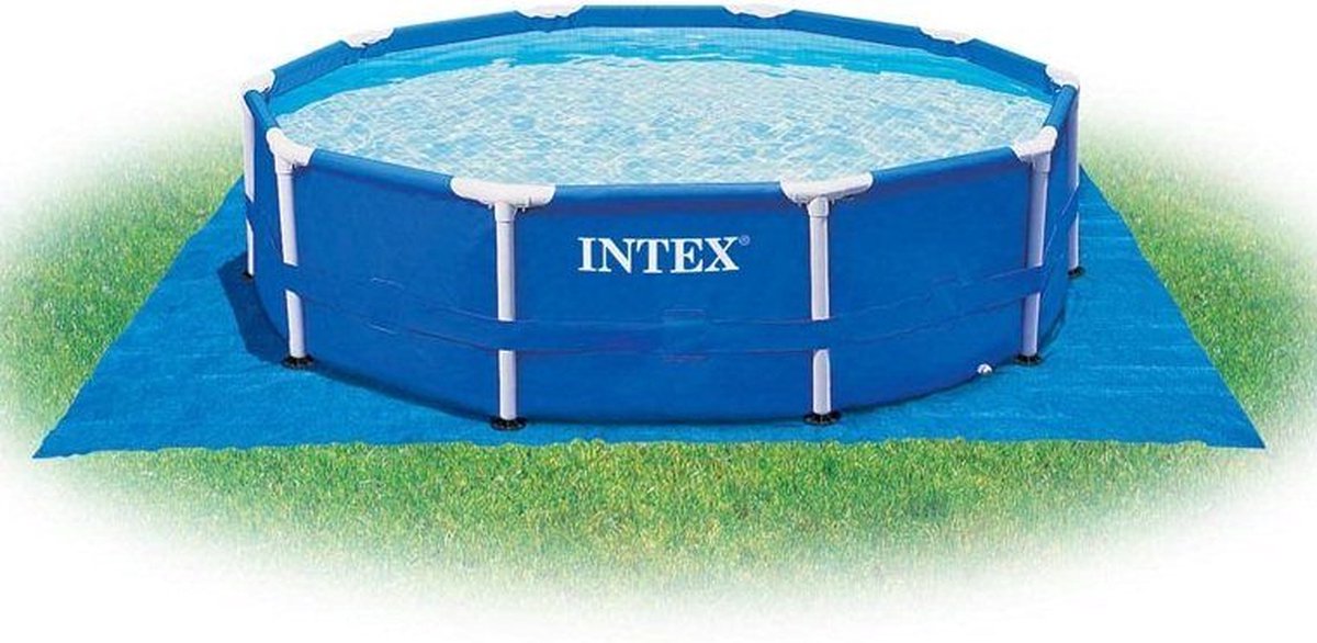 Intex Zwembad grondzeil 472 x 472 cm