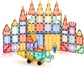 Magnetisch speelgoed | 100 stuks - Bouwspeelgoed | Cadeau | Kinderen | Magnetische tegels | Montessori speelgoed | Magnetic tiles | Goodish