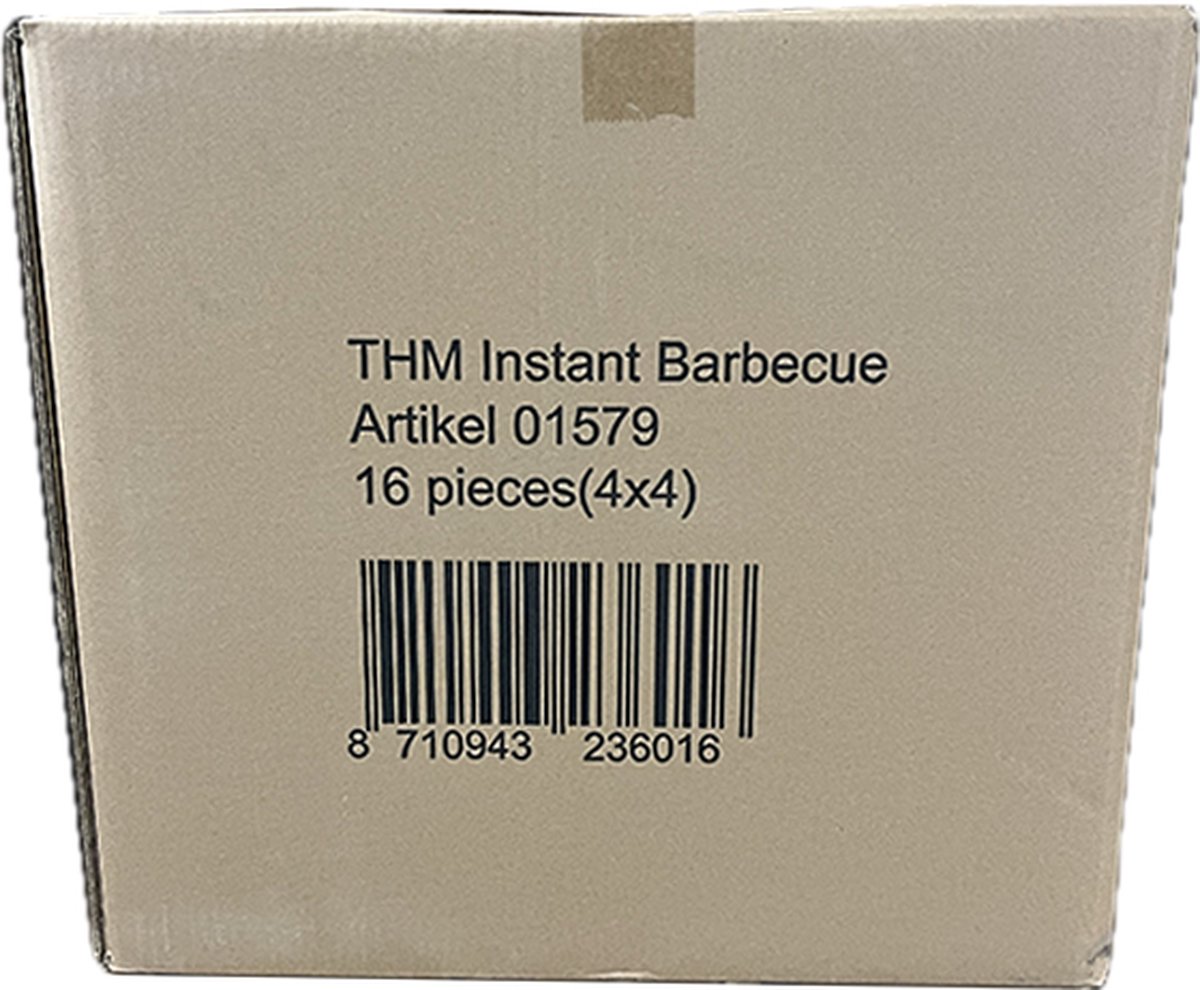 THM THM Instant Picnic Wegwerp BBQ - afbeelding 3