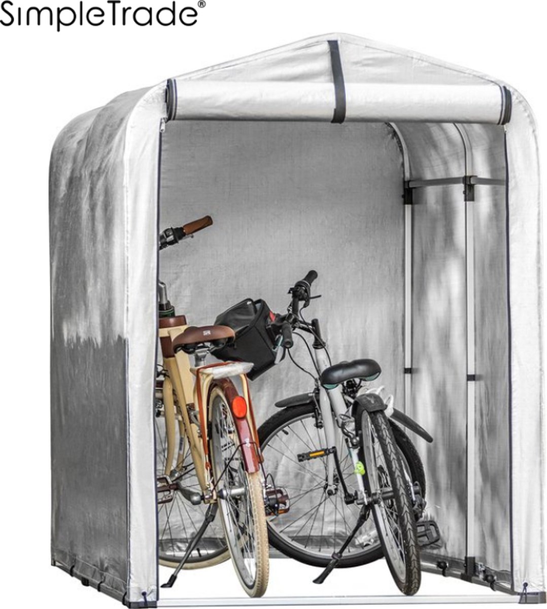 Simpletrade Fietsenstalling Berging Tuinhuisje 120x163x176 cm