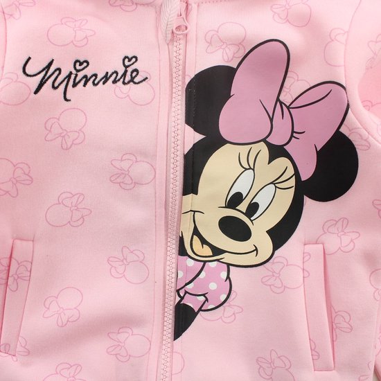Disney Minnie Mouse Set - Joggingpak / Trainingspak / Vrijetijdspak - Roze - Maat 116 (6 jaar) - Disney