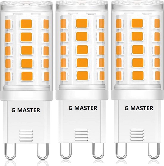 G Master - PRO G9 lichtbron - 230V - Warm Wit Licht - Dimbaar - 5W (vervangt Halogeenlamp 40W) - LED lamp -(3 STUKS)