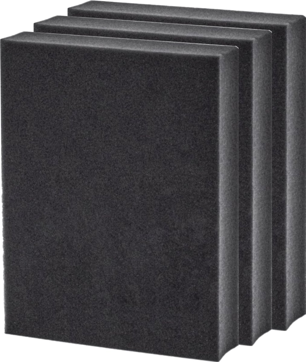 3x Filter geschikt voor AEG LX7 - LX8 series Schuim Vervanging Hygiënefilter Wasbaar - Vervangt 1184255014 - 7321423161707