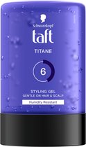 Taft - Titane Styling Gel - Tottle - Haargel - Haarstyling - Voordeelverpakking - 6 x 300 ml
