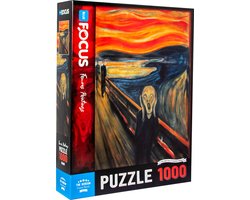 Puzzel - De Schreeuw - The scream - Edvard Munch - 1000 stukjes