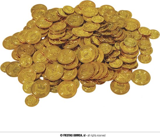 Fiestas Guirca - Piraten munten - 25 stuks