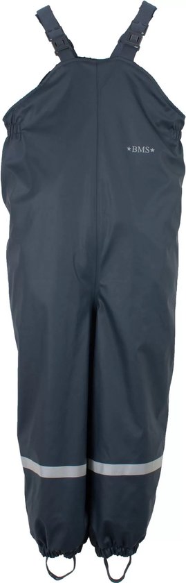 BMS Kinder Buddelhose Regenhose Mit Latz Räuberwald SoftSkin Purple, Gr.80