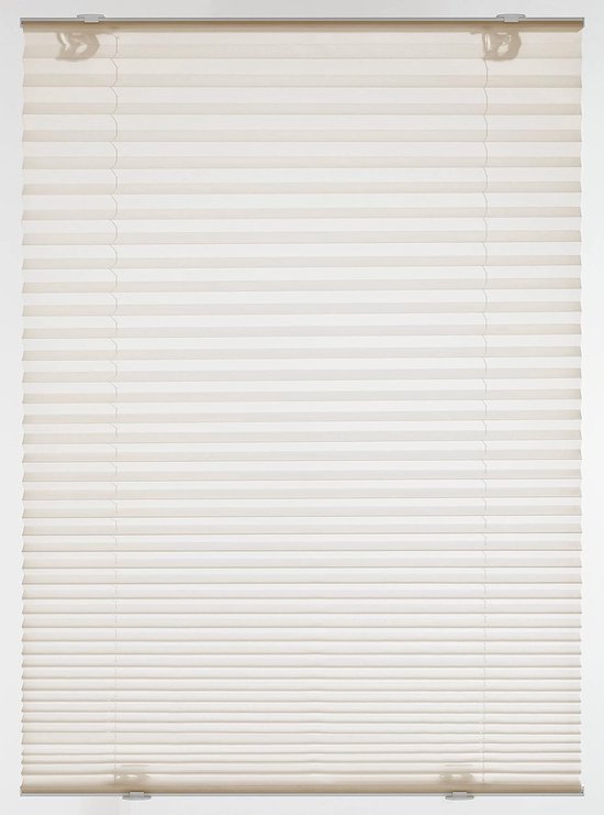 Gardinia Solo Pleated Blind with Suction Cups, Opaque Folding Blind, All Mounting Materials Included, 40 x 130 cm