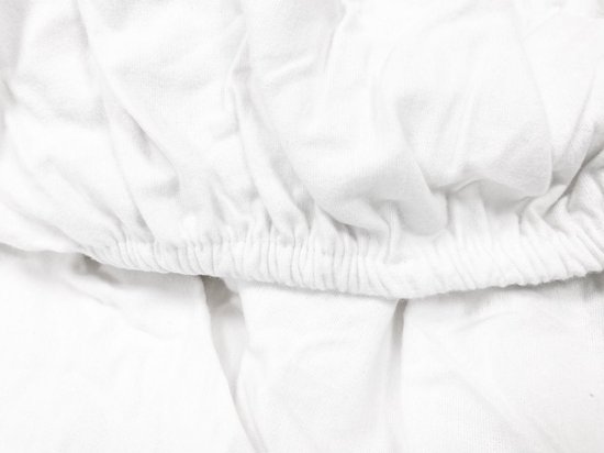 Surmatelas fendu iSleep Molton - 100% Coton - Lits jumeaux - 180x200 cm - Blanc