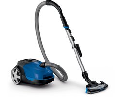 Philips Performer Active 5000 Series FC8575/09 - Stofzuiger met Zak - Donkerblauw - + 3 Extra Mondstukken