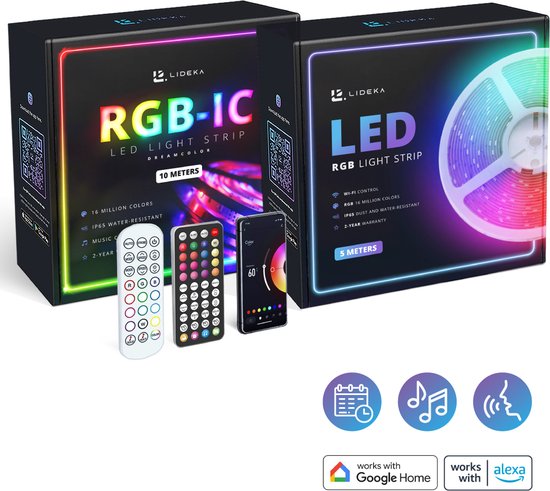 - LED Strip meter RGB - met - met - LED - Led