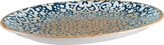 Bonna Serveerschaal - Alhambra - Porselein - 25 cm - set van 2