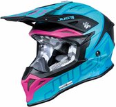 Just1 Helmet J39 Thruster Petrol Blue Pink S - Maat S - Helm