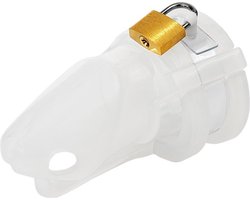 Rimba Toys - P-Cage PC05 - Siliconen Kuisheidskooi - Peniskooi - Chastity - Transparant